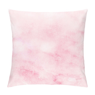 Personality    Pink Watercolor Background Pillow Covers