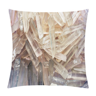 Personality  Quartz Crystals Backdrop Pillow Covers