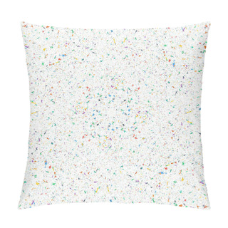 Personality  Seamless Grungy Background With Effect Splashes And Drips Pillow Covers