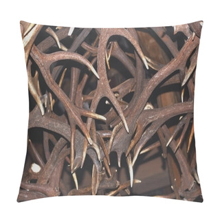 Personality  Red Deer Antlers Pillow Covers
