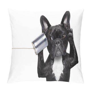 Personality  Dog Phone Telpehone Pillow Covers