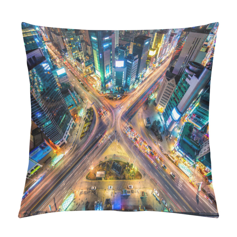Personality  Seoul From Above Pillow Covers