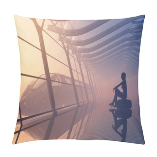 Personality  The Station. Pillow Covers