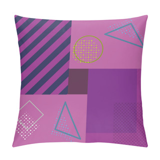 Personality  Memphis Style Design Pillow Covers