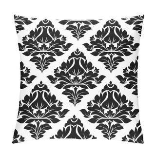 Personality  Floral Arabesque Pattern With A Diamond Motif Pillow Covers