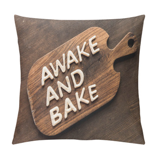 Personality  Edible Lettering On Cutting Board  Pillow Covers