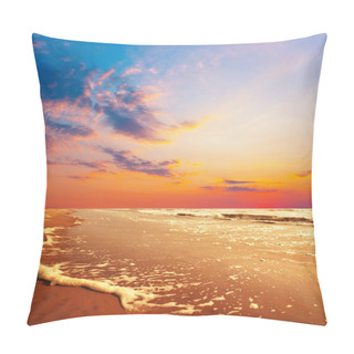 Personality  Sea Sunset Pillow Covers