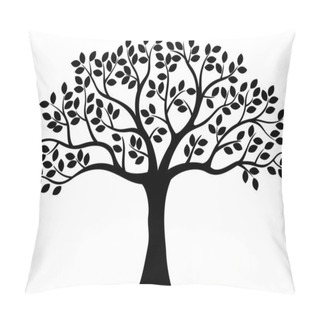 Personality  Tree Silhouette Pillow Covers