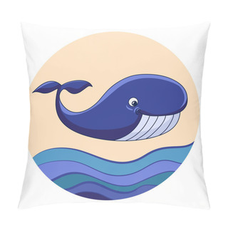Personality  Vector Whale Pillow Covers