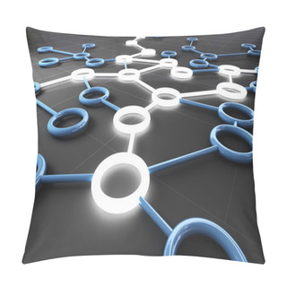 Personality  Connection Background Pillow Covers