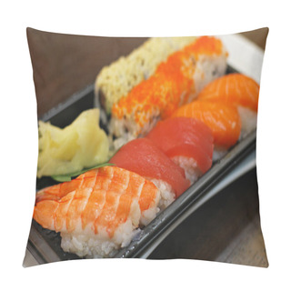 Personality  Sushi Nigiri Pillow Covers