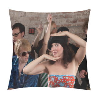 Personality  Dancing Woman Pillow Covers