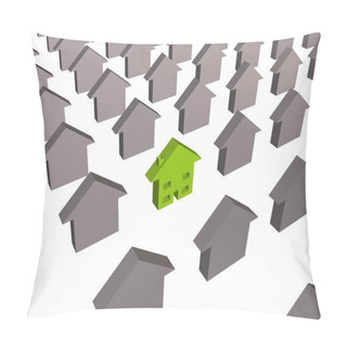 Personality  Greener House Pillow Covers
