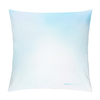 Personality  Sky Blue Background Pillow Covers