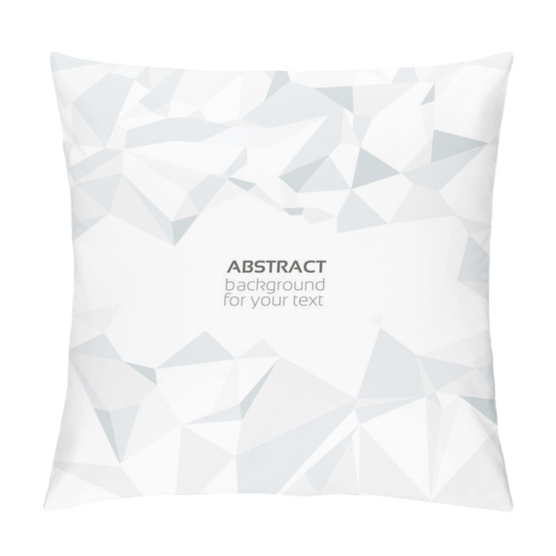 Personality  Abstract Vector Crumpled White Paper Background Pillow Covers