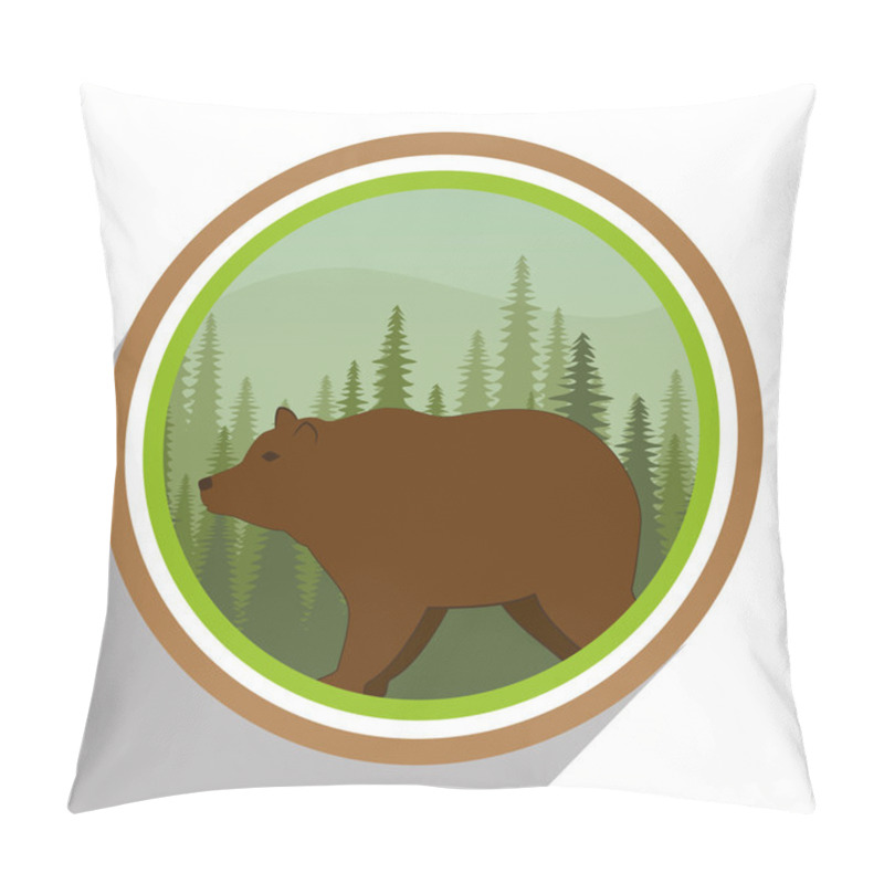 Personality  Forest natural parks and landscape pillow covers