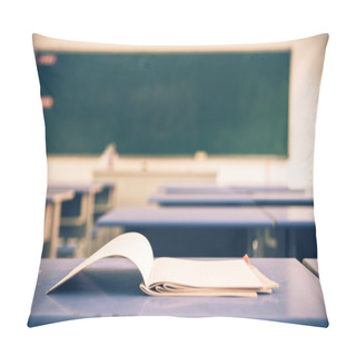 Personality  Empty School Classroom Pillow Covers