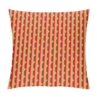 Personality  Modern Colorful Backdrop With Hexagonal Pattern Pillow Covers