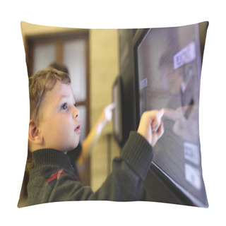 Personality  Child Using Touch Screen Pillow Covers