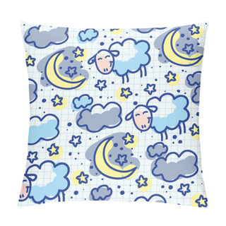 Personality  Sheep Pattern Pillow Covers