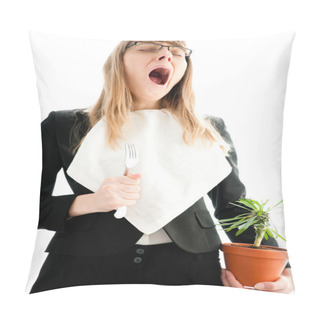 Personality  Feed Me, Please Pillow Covers