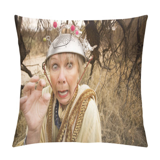 Personality  Crazy Woman Pillow Covers