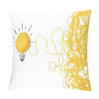 Personality  Idea And Innovation Concept Pillow Covers