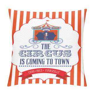 Personality  Circus Poster Pillow Covers