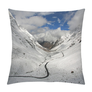 Personality  Crossing The Mountains Manali To Leh, India Pillow Covers