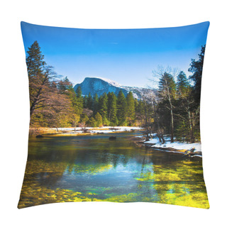Personality  Half Dome Rock , The Landmark Of Yosemite National Park,California Pillow Covers