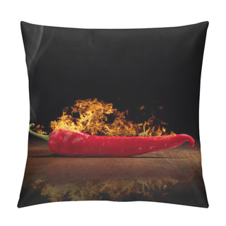 Personality  Red Hot Chili Pepper Burns Pillow Covers
