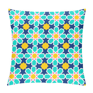 Personality  Traditional Islamic Background. Pillow Covers