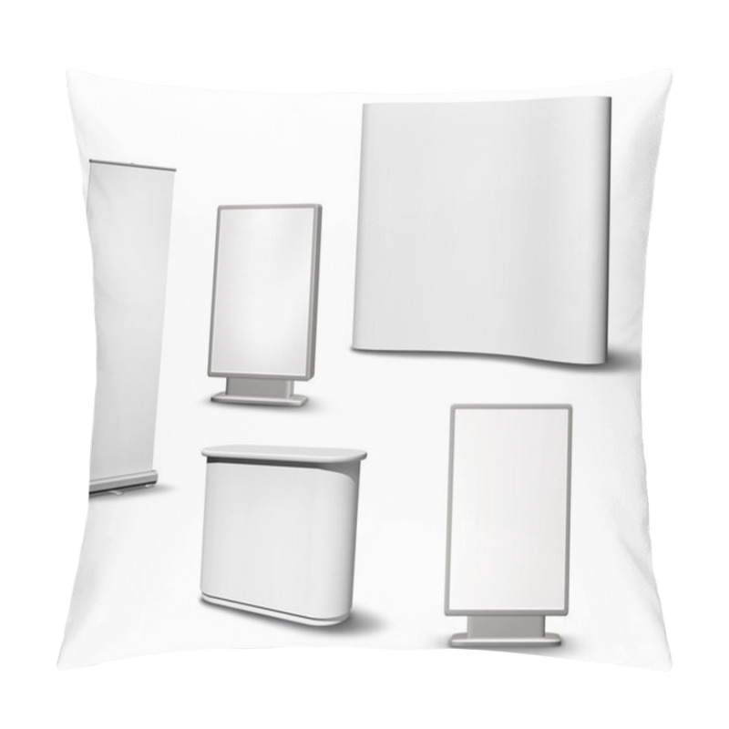 Personality  Blank Exhibition Equipment Collection Pillow Covers