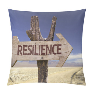 Personality  Resilience  Wooden Sign Pillow Covers