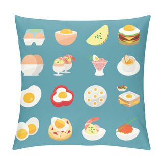 Personality  Egg Menu Pillow Covers