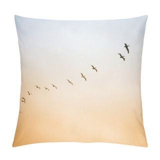 Personality  A Flock Of Birds Pillow Covers