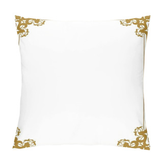 Personality  Golden Border Pillow Covers