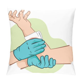 Personality  First Control Bleeding Aid Elevating Injured Limb. Ideal For Medical Supplies, Educational And Institutional Pillow Covers