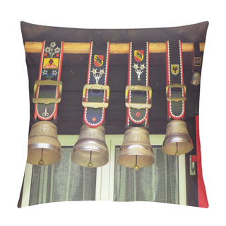 Personality  Traditional Swiss Bells In Jungfrau Region Pillow Covers
