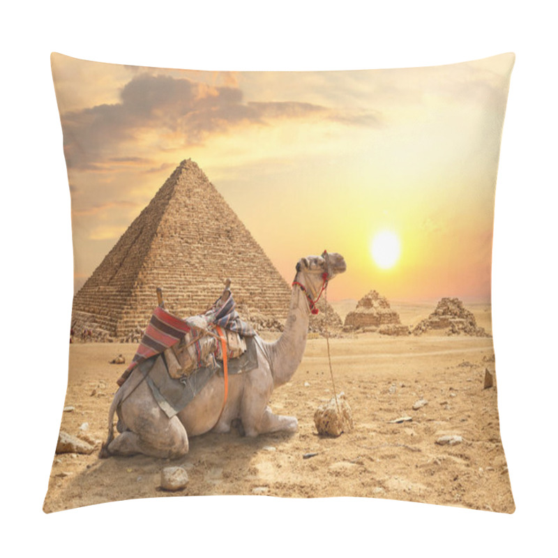 Personality  Pyramids Of Giza  Pillow Covers