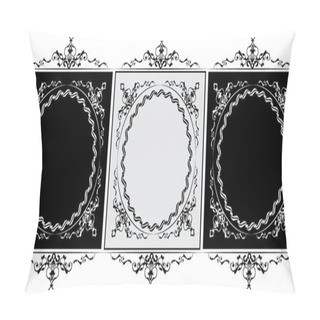 Personality  Antique Frame Version Pillow Covers
