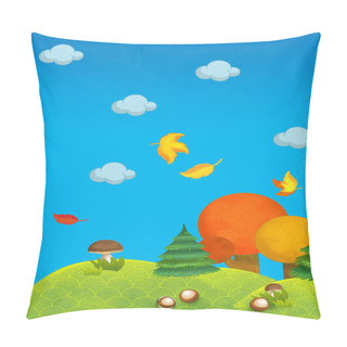 Personality  The Autumn Background - Illustration For The Children Pillow Covers