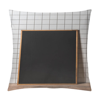 Personality  Chalkboard In Wooden Frame Pillow Covers
