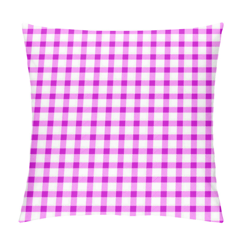 Personality  Seamless retro white-pink square tablecloth pillow covers