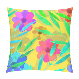 Personality  Tropical Flowers Pattern  Pillow Covers