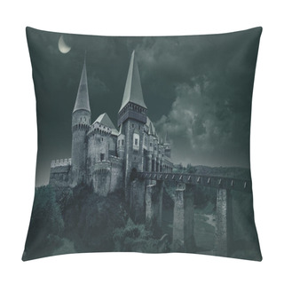 Personality  Corvin's Castle In Hunedoara Pillow Covers