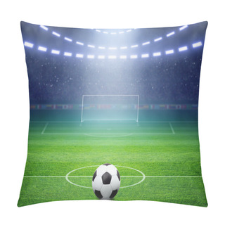 Personality  Soccer Stadium Pillow Covers