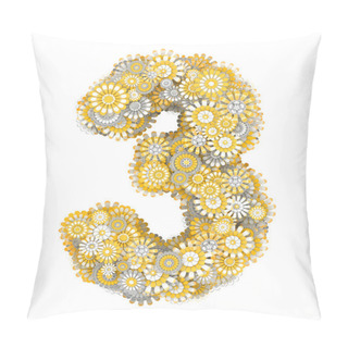 Personality  Number 3, From Camomile Flowers Pillow Covers