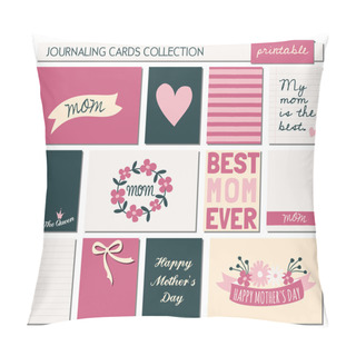 Personality  Greeting Card Templates Collection Pillow Covers