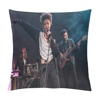 Personality  Rock Band On Stage Pillow Covers